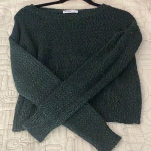 Hunter green sweater S
